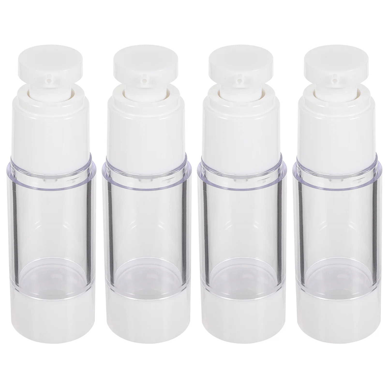 

4pcs 30ml Travel Airless Bottle Pump Empty Spray Vacuum Lotion Bottles