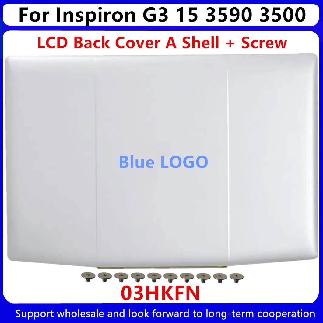 Tampa Traseira do Lcd para Dell Moldura Dianteira Dobradiças Parafuso Dell Inspiron g3 15 3590 3500 P89f 0747kp 03 Hkfn Ygcnv Novo - Imagem 2