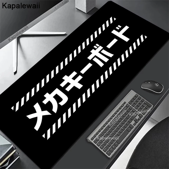 Black And White Large Mouse Pad 100x50cm Computer Mousepad Company Gaming  Mausepad Keyboard Mat Office Desk