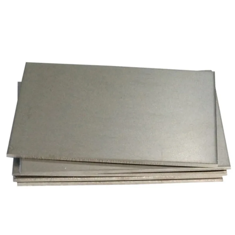 1pc High Pure Mo 99.99% Molybdenum Sheet Metal Plate Thickness 0.025mm-1.2mm Mo Foil 100x100mm Can Be Customized Cutting To Zero