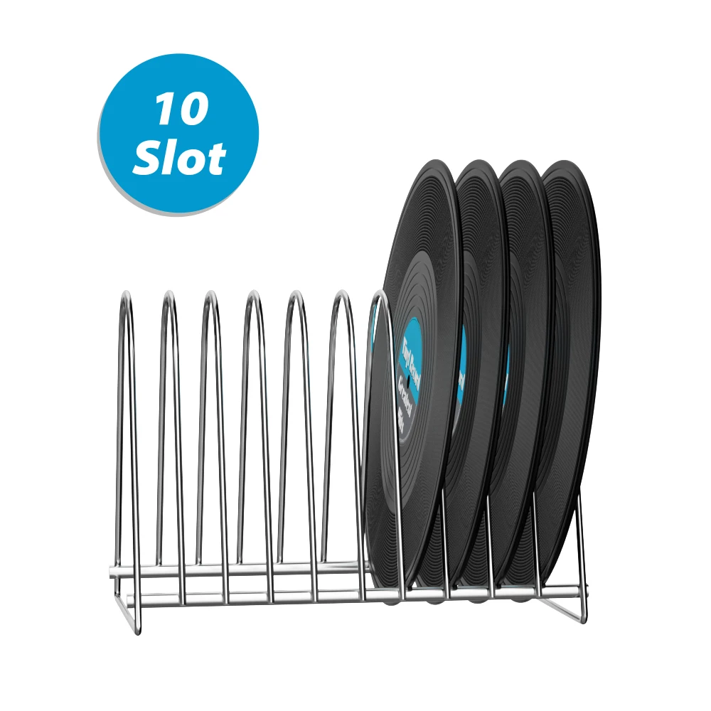 Records Collection Stand Vinyl Record Album Collection Display Storage Rack Clean Drying Rack Home Desk Decoration Bracket