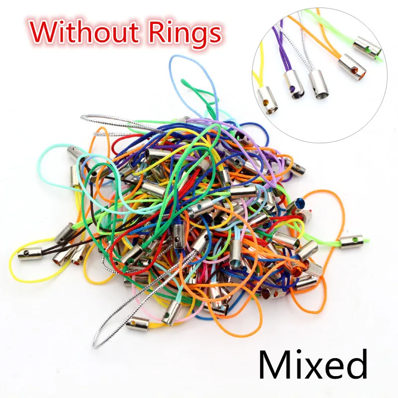 100-Piece Lanyard Strap with Lobster Clasp for Keychains and Bag Accessories