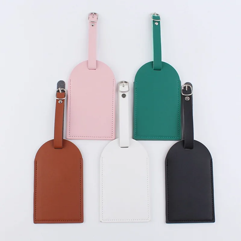 New Portable PU Leather Passport Cover Luggage Tags Set Card Holder Case Organizer Card Travel Protector Organizer