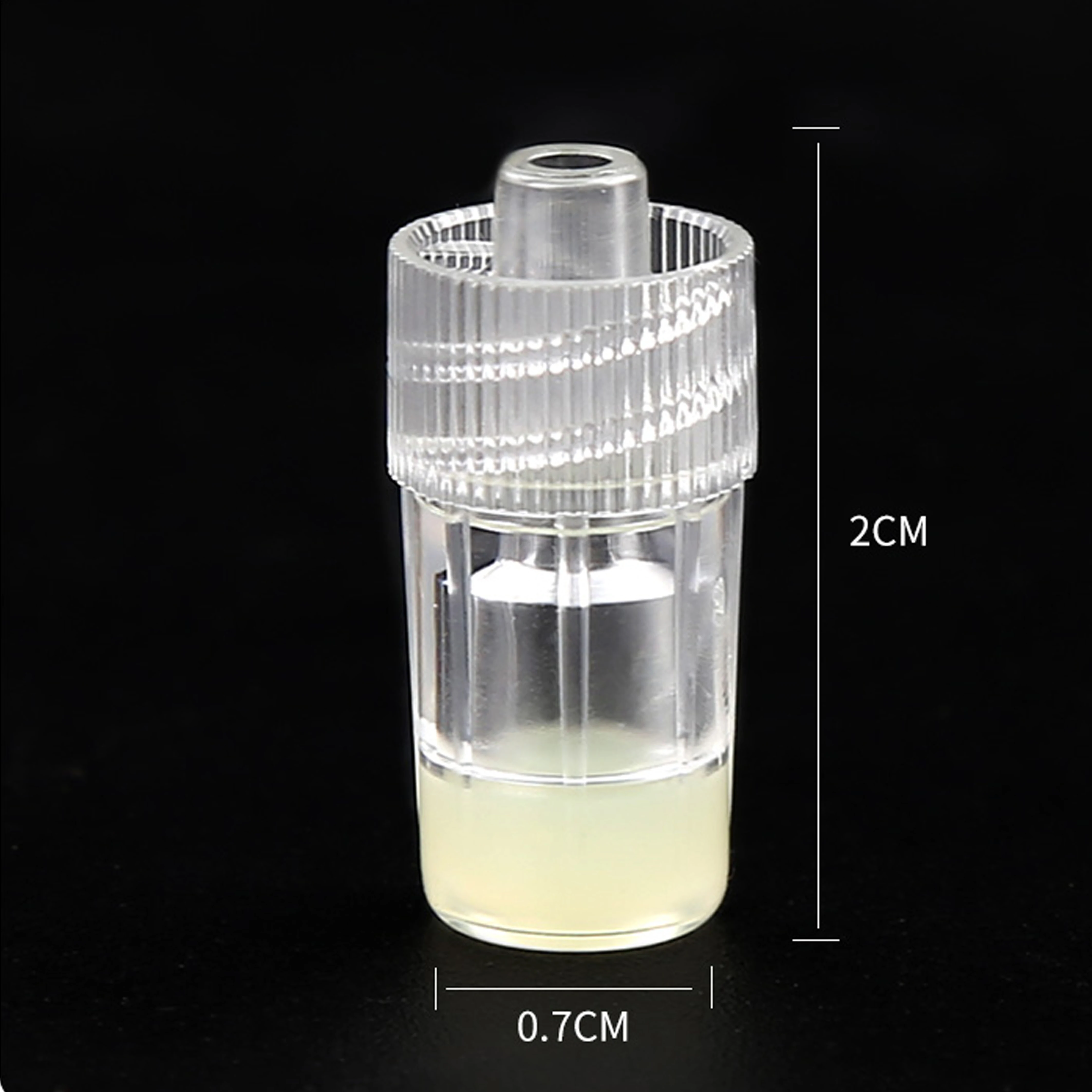Sterile Heparin Cap with Luer Adapter for IV Catheter, Leakproof Design for Animals and Laboratory,Individually Package 20/100pc