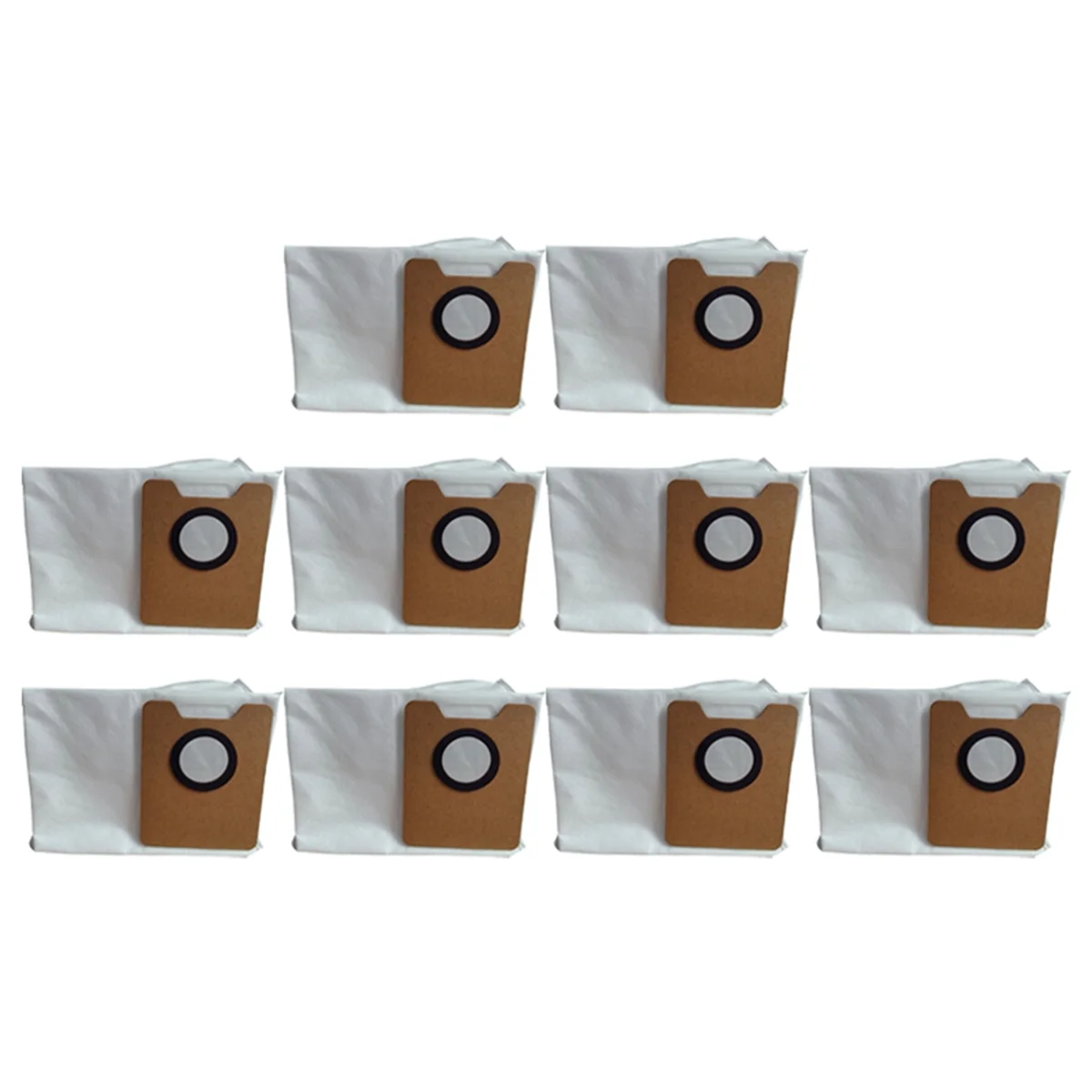 FZFZ For Y1 Plus Robot Vacuum Cleaner Parts Dust Bag Dust Bin Garbage Bag Vacuum Accessories 10PCS