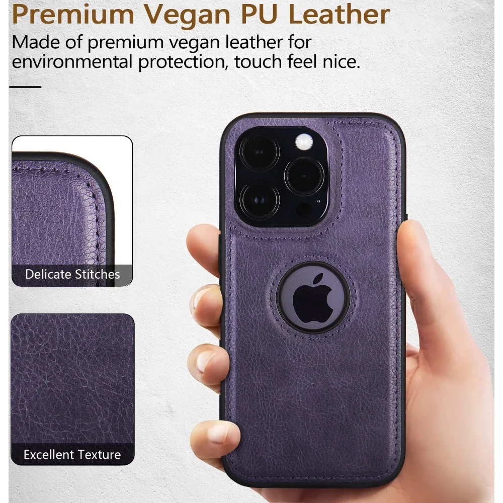 Ultra Thin Slim Business Leather Shockproof Phone Case