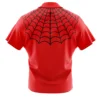 Spiderman Marvel Comics Button UpHawaiian ShirtFashion Trend Breathable Loose Versatile Casual Sports Summer Men 2