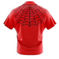 Spiderman Marvel Comics Button UpHawaiian ShirtFashion Trend Breathable Loose Versatile Casual Sports Summer Men 2