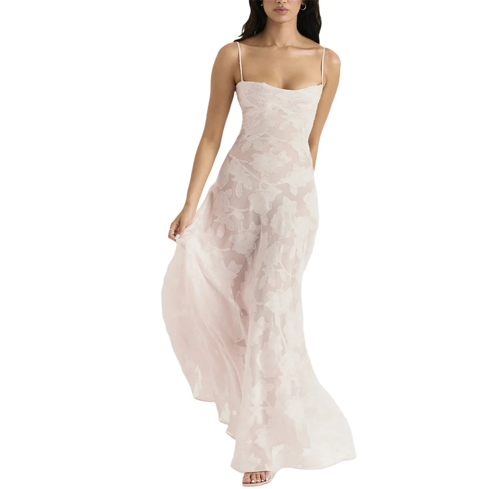 Darlingaga Casual Solid Ribbed Summer Dress