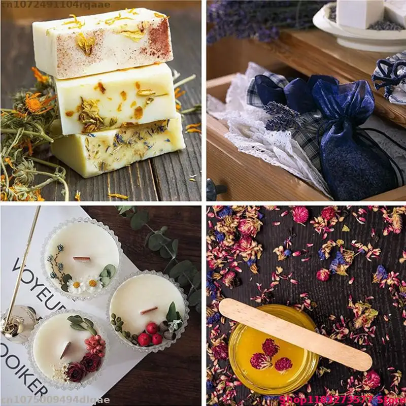 Top Quality Natural Poria Block White Fu Ling For Wedding Decoration Resin Jewelry Mix Flower Sachet Soap Candle Making