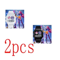 KPops Demons Hunters Men Sports Watches Anime Digital Watches Multifunction Waterproof Wristwatch Silicone Electronic Clock Gift
