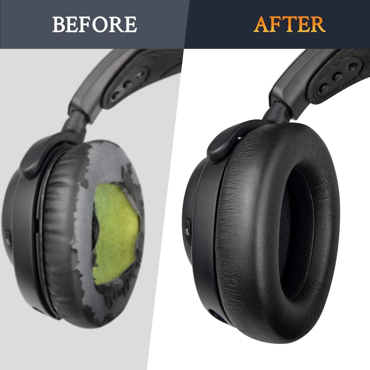 KUTOU Arctis Nova Pro Wired Earpads Cushions Compatible with SteelSeries Arctis Nova Pro Wired, Nova 7, 3, 1 Model with Headband