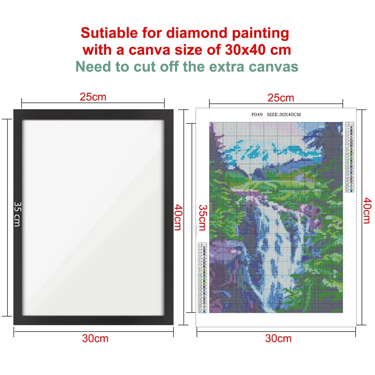 Colorful Magnetic Photo Frame Diamond Painting Frames A3 A4 Poster Picture  Canvas painting Frame Creative Living Room Home Decor