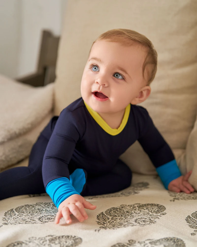 As 2025 kids  girl boy set baby modal stretchy 5