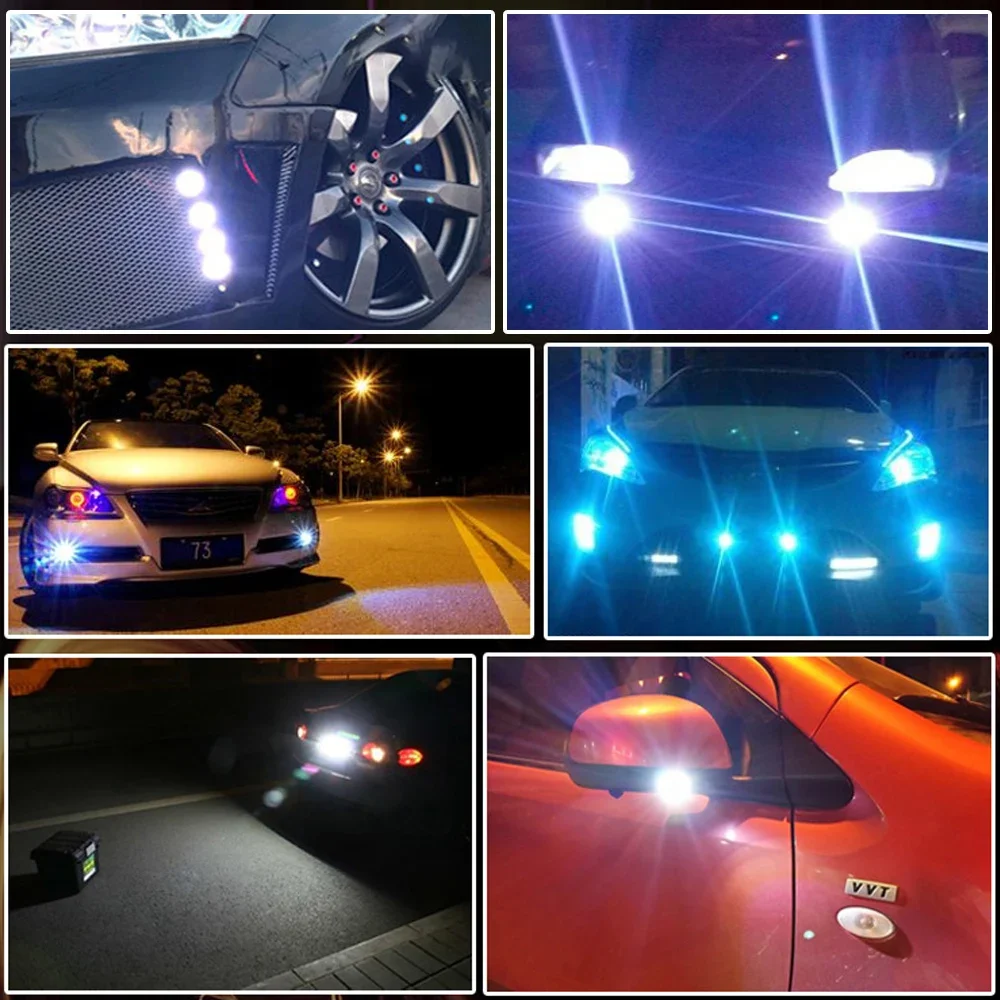  ̱  ǹ  DRL LED ְ ,    ȣ, ڵ , 12V, 23mm, 2 