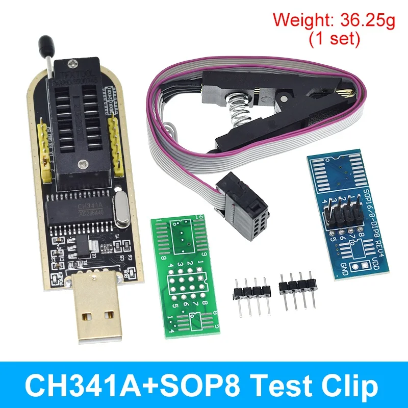 CH341A And Test Clip