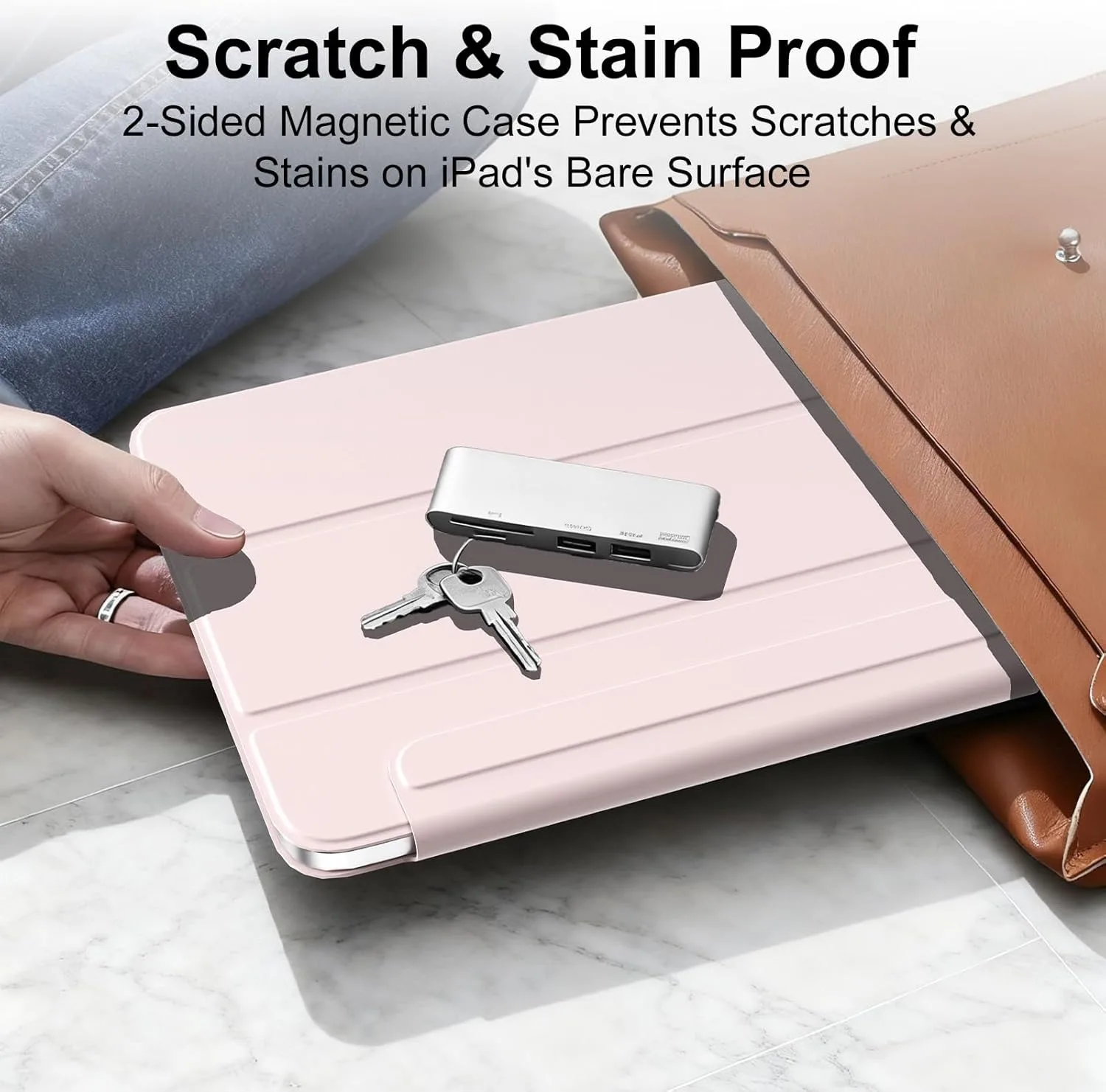 Ultra-slim Magnetic Protective Case For Ipad Pro Air Mini Tablet_voghion.com