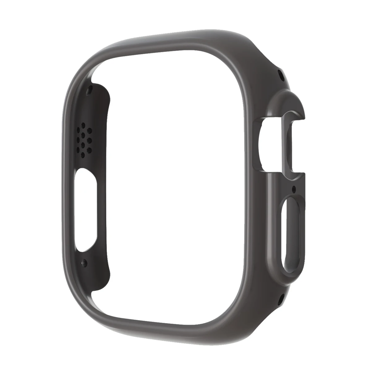 Protective Hard Shell Case for 49mm Smartwatch - Durable Bumper Cover with Fall Prevention
