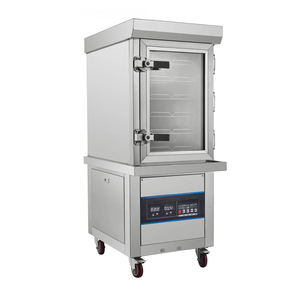 

Food Store Gas Dim Sum Steaming Commercial Dumplings Steamer Cabinet