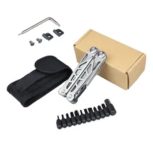 

2022 EDC Camping Hardness HRC78K Multitool Plier Cable Wire Cutter Multifunctional Tools Outdoor Camping Folding Knife Pliers