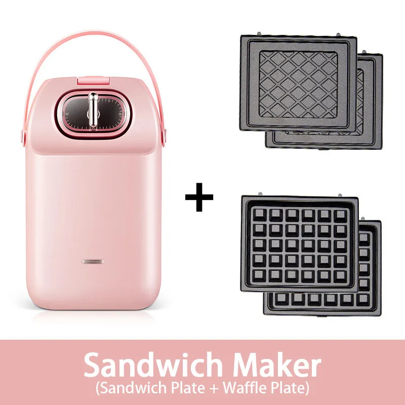 220V 650W Mini sand machine breakfast machine waffle