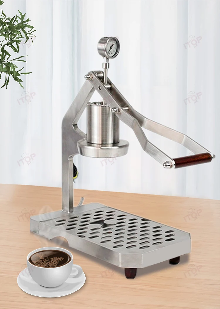 Alm Kopi Espressoghost Manual Lever Espresso Maker With Temperature Realtime Display PID