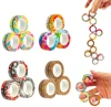 Magnetic Rings Fidget Toy for Adult, Idea ADHD Anxiety Magnetic Fidget Toys Set Fidget Spinner Rings for Relief, Gifts for Teen 2