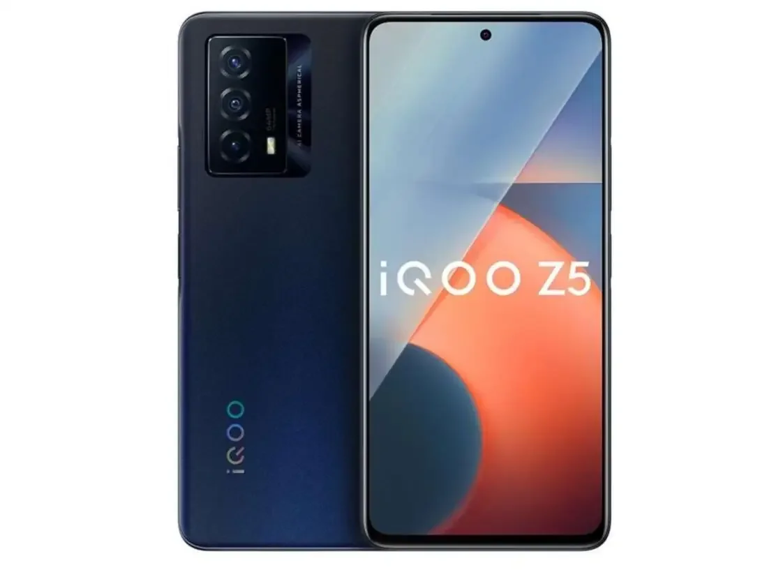 iQOO Z5 5G SmartPhone CPU Qualcomm Snapdragon 778G Battery capacity 5000mAh 64MP Camera original used phone 2