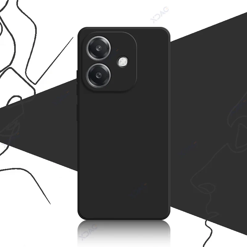 Luxury Dual Liner Protective Case - Full Shockproof Square Liquid Silicone Phone Cover