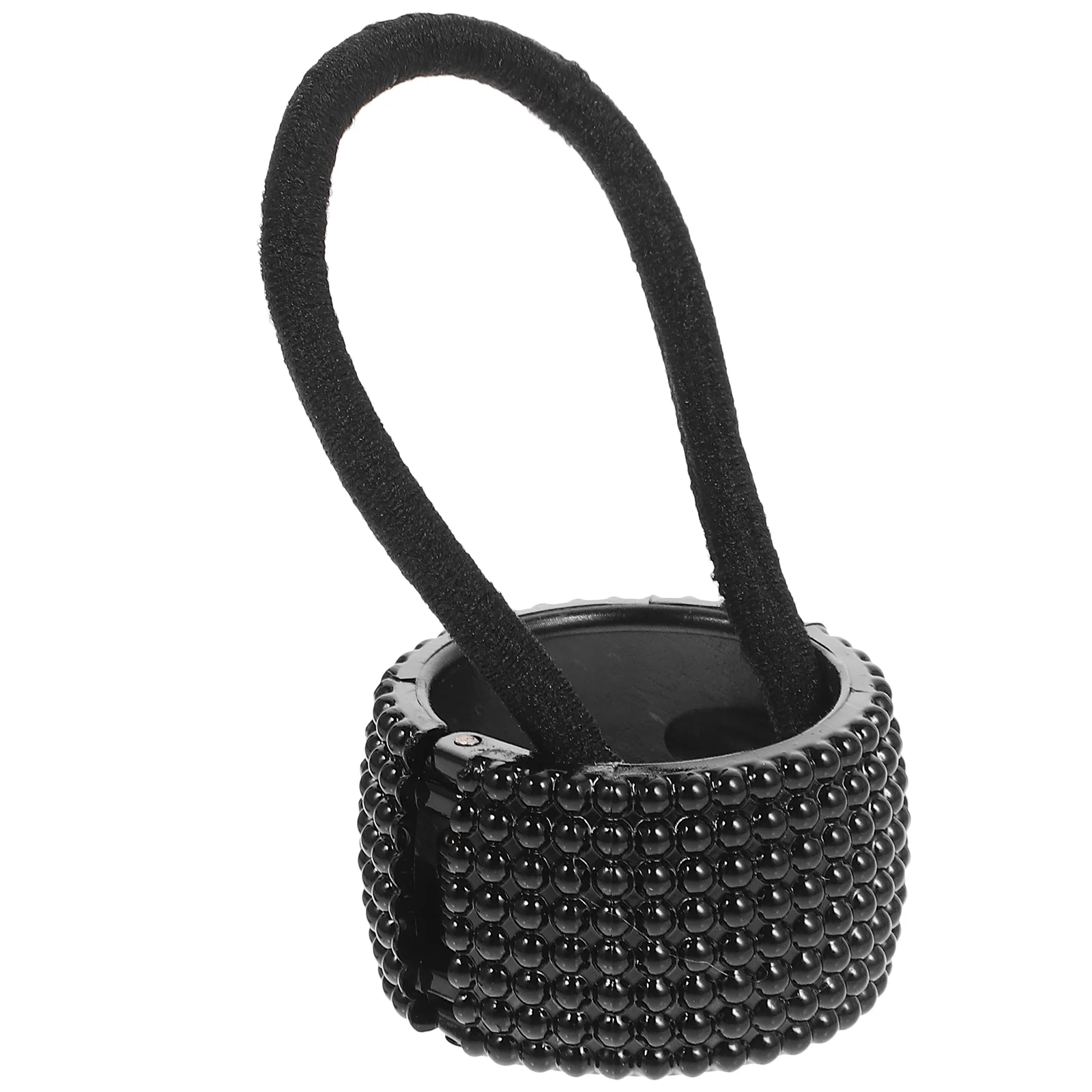 

Ponytail Holder Fashion Hair Accessories Tie Girls Rhinestones Cuff Punk Miss Bands