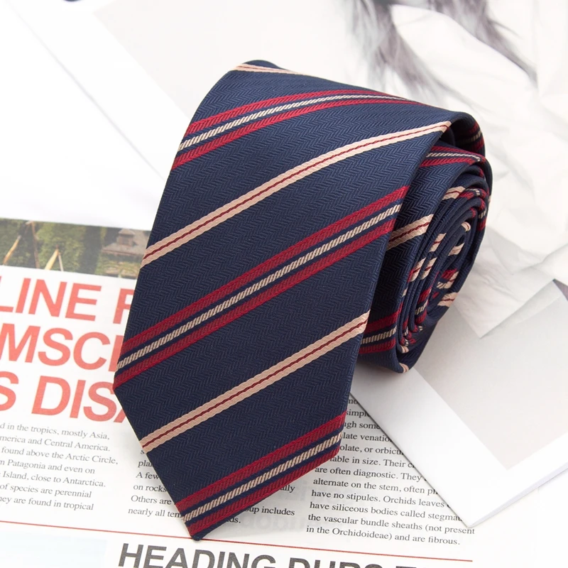 New JK Ties Women Striped Neck Tie Girls Japanese Style for Jk Uniform Cute Skinny Necktie Plaid Uniform School Men Accessories