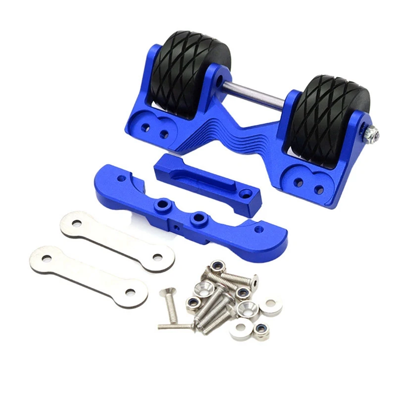 

Suitable For 1/10 TRUCK-89076 Aluminum Adjustable Angle Rear Lift Remote Control Car Tire Set Replacement Accessories