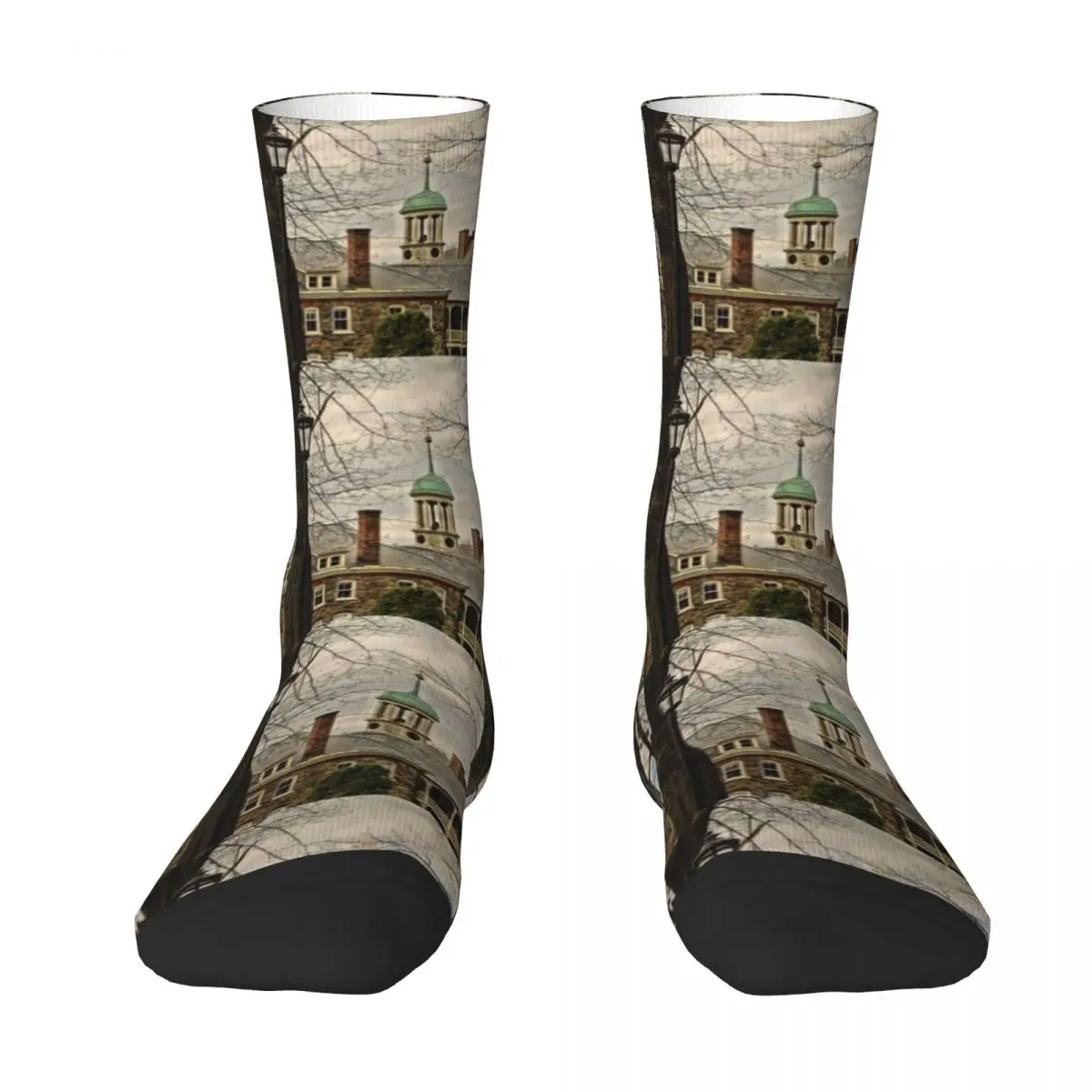 

Яркие носки с цветочным принтом для мужчин и женщин