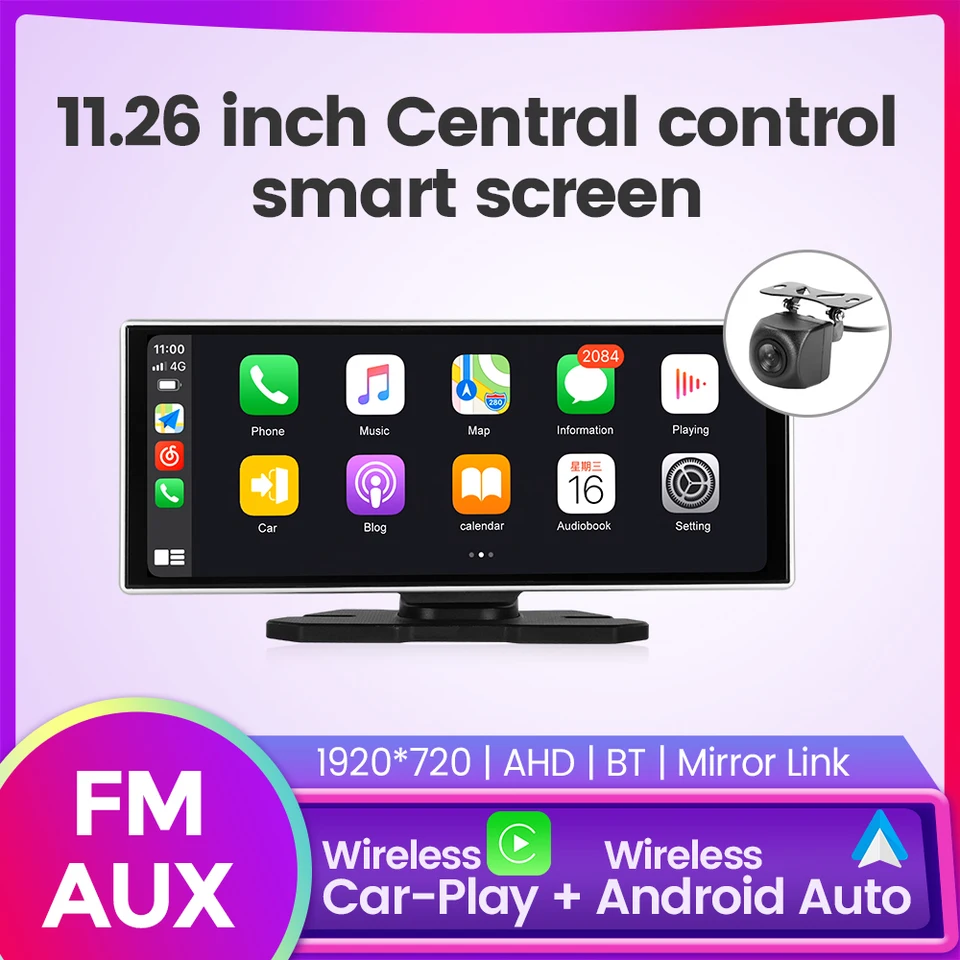 【新品】11.26インチ　カーオーディオcarplay Android Auto S3f378fed830f4827b8dbad767c929
