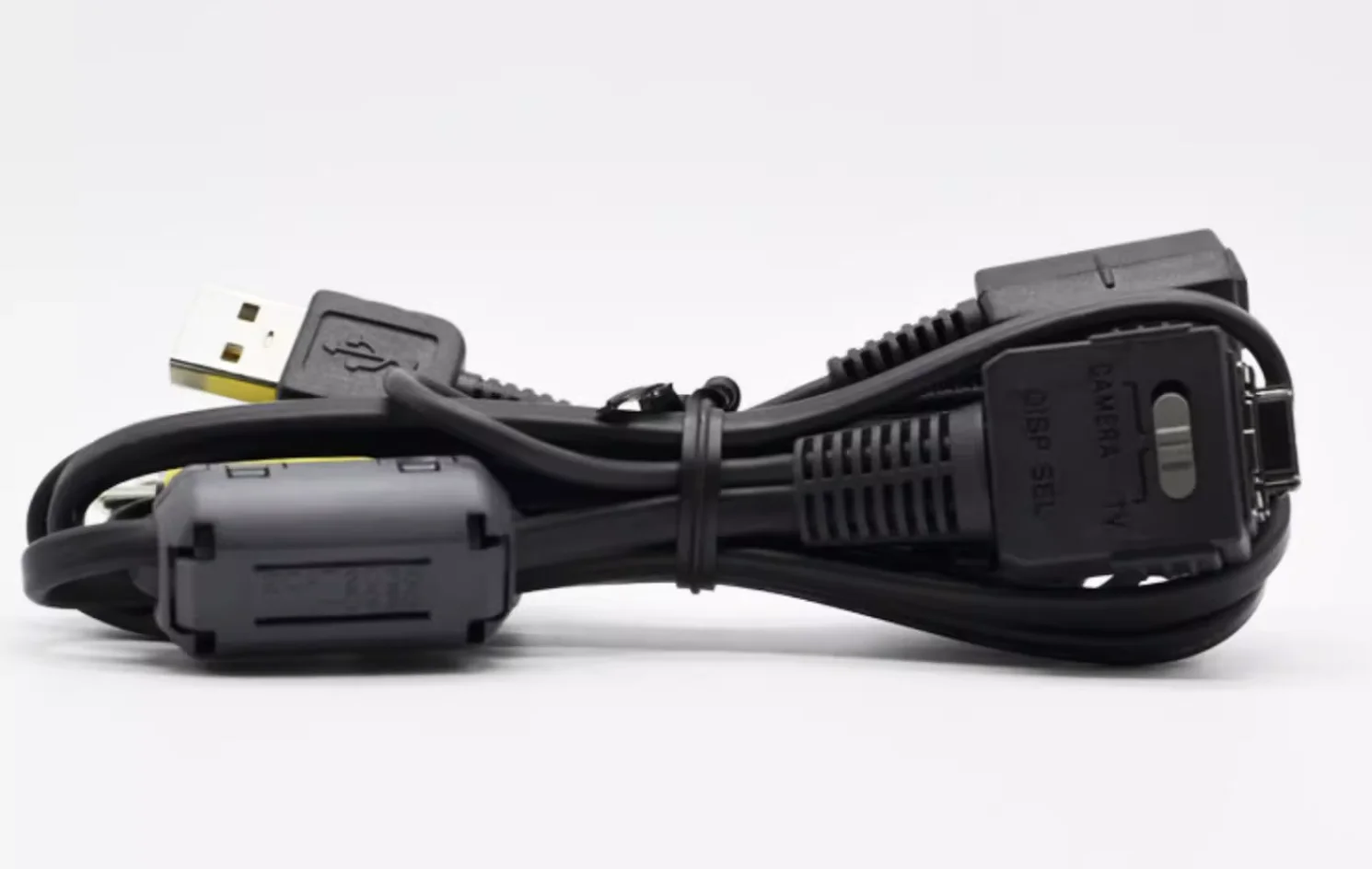 DSC-W50 W55 W80 W90 W100 W300 T10 VMC-MD1 USB A/V 케이블 디지털 카메라 예비 부품 비디오 오디오 연결 와이어