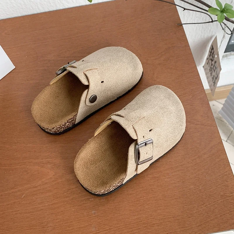 Sommer Kinder Hausschuhe für Mädchen Im Freien Nicht-slip Kinder Mode Flache Hausschuhe Einfache Neue Kleinkinder Kausalen Strand Slip-on Schuhe – Detail 8