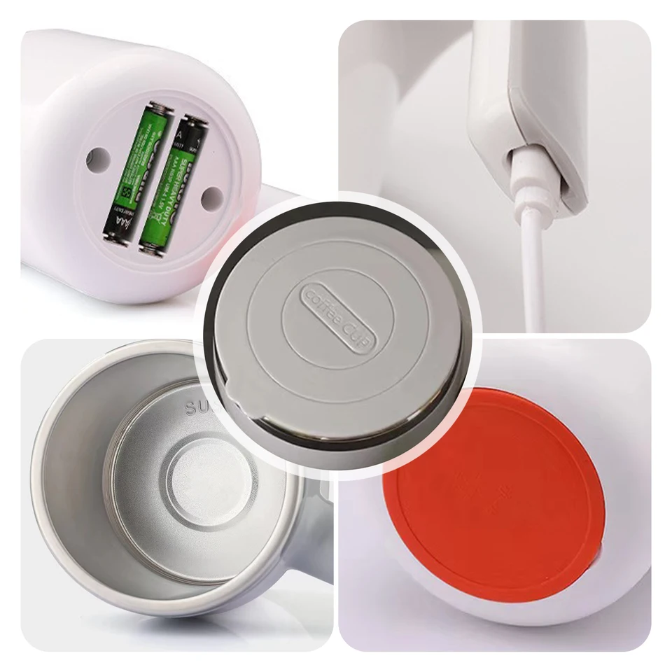 Automatic Magnetic Self Stirring Coffee Mug 380ml
