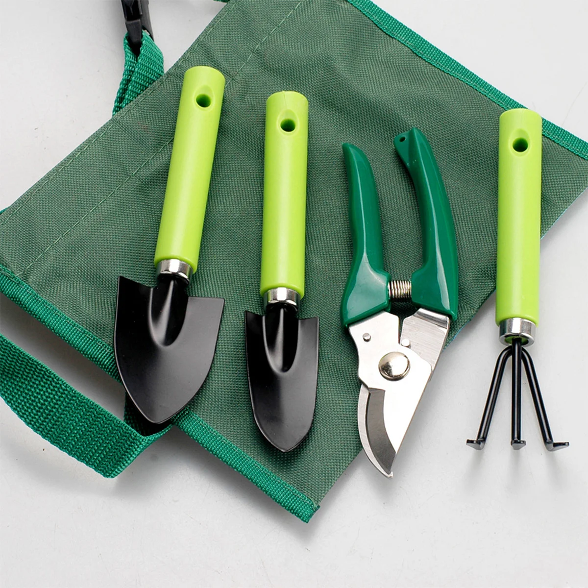 4-Piece Gardening Tool Set, Including Potted Plants, Soil Filling, Pruning, Vegetable Planting, Weeding, and Planting Tools. - 2