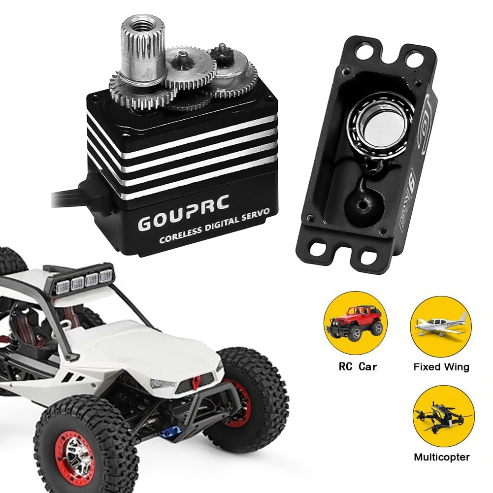 Micro Servo RC 9KG étanche IP66 engrenage métal pour TRX-4 SCX10 III