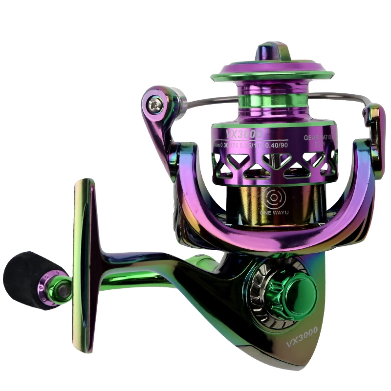 

Topline Saltwater Fishing Spinning Reel Ultralight 1000-7000 Metal Spool 5.2:1 Max Drag Wheel Carp Fishing Tackle Accessories