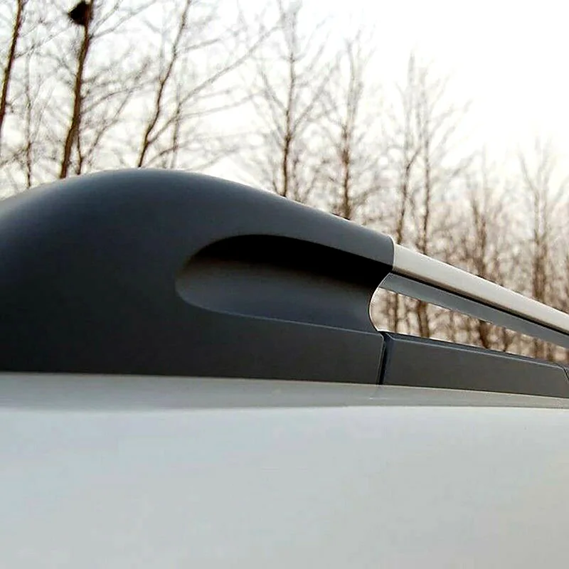 Car Exterior Parts 8Pcs/Set Car Roof Rack Protection Cover Fit For Hyundai Tucson 2004 2005 2006 2007 2008 Car Accessories Roof Rail Rack Leg Cover
