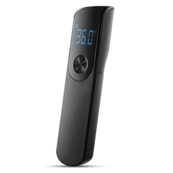 Advanced Non-Contact Infrared Thermometer with LED Display for Accurate Temperature Measurement (Black)