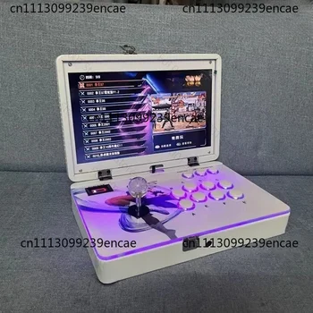 Console di Gioco Portatile da 14 Pollici, Macchina da Gioco Arcade Domestica Pieghevole da 21 Pollici con Schermo Integrato