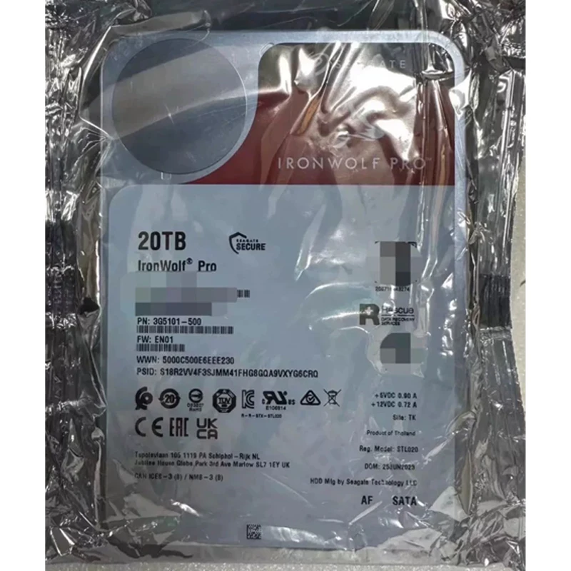 新品 SEAGATE 3.5インチ HDD 20TB ST20000NT001 Amazon | 【Amazon.co.jp限定】Seagate IronWolf Pro 3.5インチ