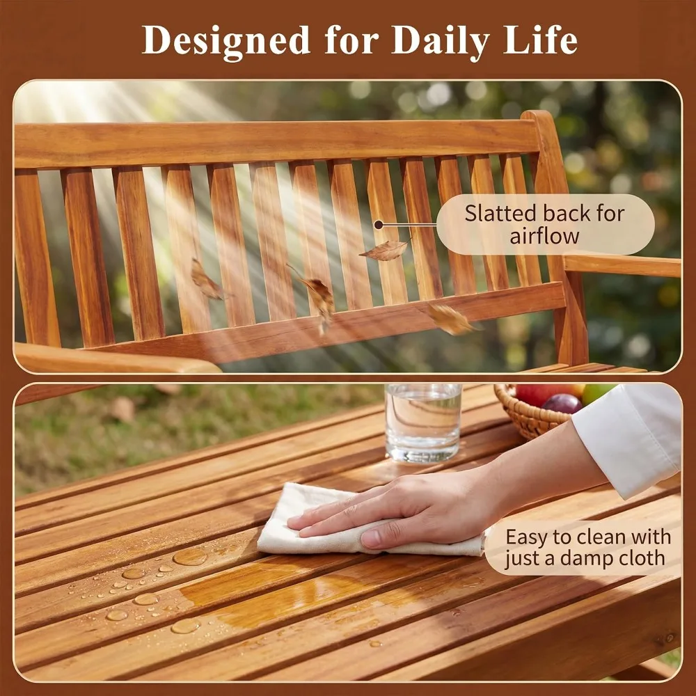 Outdoor Foldable Bench 6