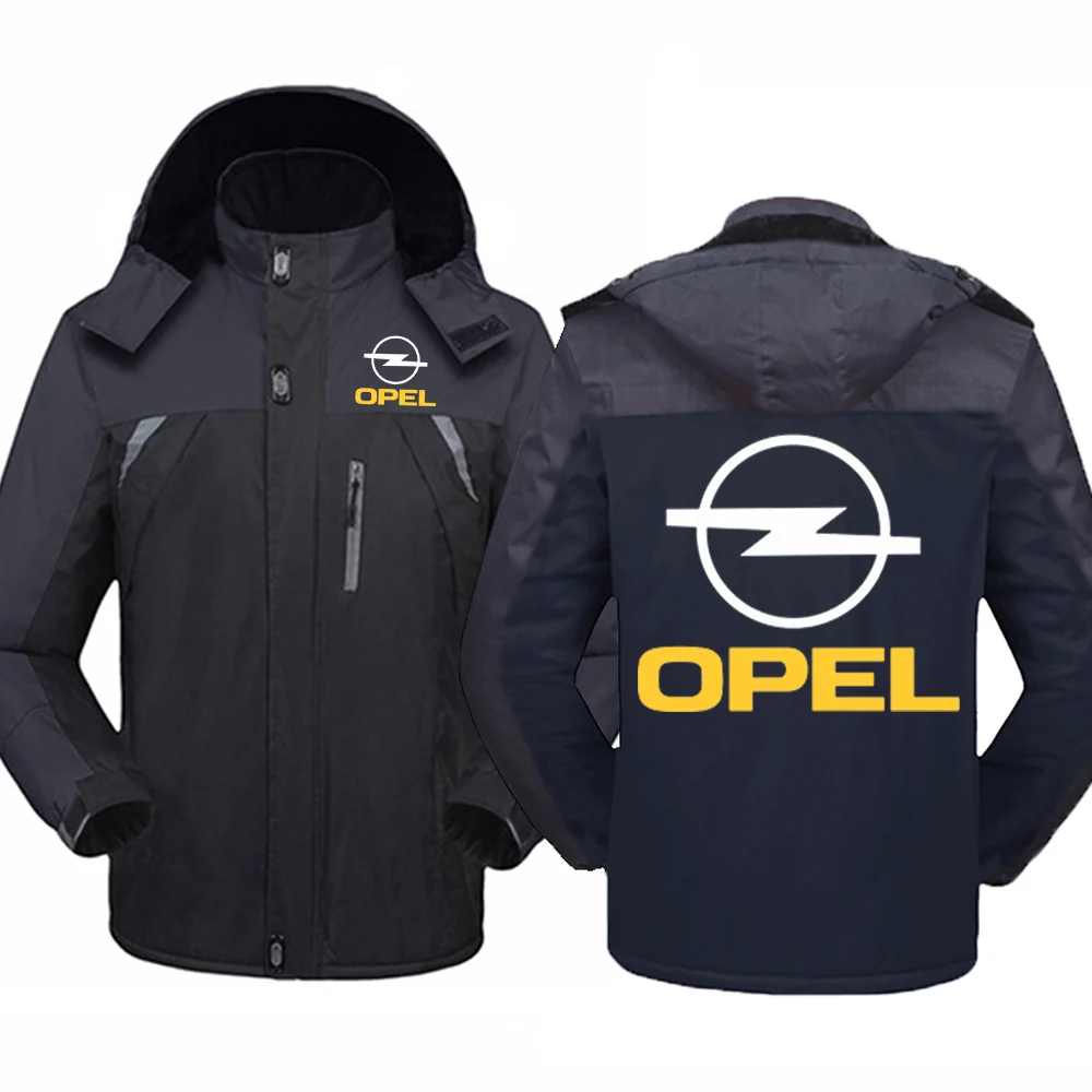 

OPEL Logo 2023 high quality Sweater Jacket Thicken Outdoor Cold Proof Windbreaker Waterproof Mountaineering Clothing Hoodies