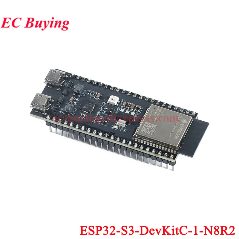 ตัวเลือกสินค้า บอร์ดพัฒนา ESP32-S3 โมดูล Wi-Fi 2.4G และ Bluetooth เสริม Type-C