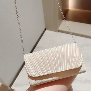 High End Women Evening Bag Luxury Female Wedding Clutch Purse Party Rhinestones Chain Shoulder Bags Retro lady handbag 2025
