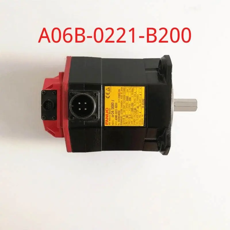 

A06B-0221-B200 FANUC двигатель для контроллера CNC A06B 0221 B200