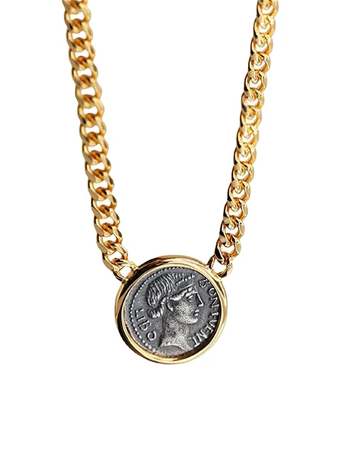 Bonhams : BULGARI DIAMOND-SET COIN NECKLACE